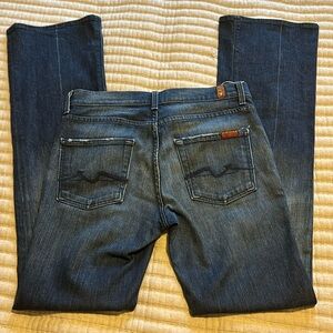 7 For All Mankind high waisted bootcut Jeans size 28